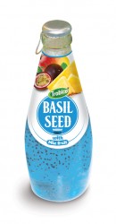 Trobico Basil seed with mix fruit glass bottle 290ml